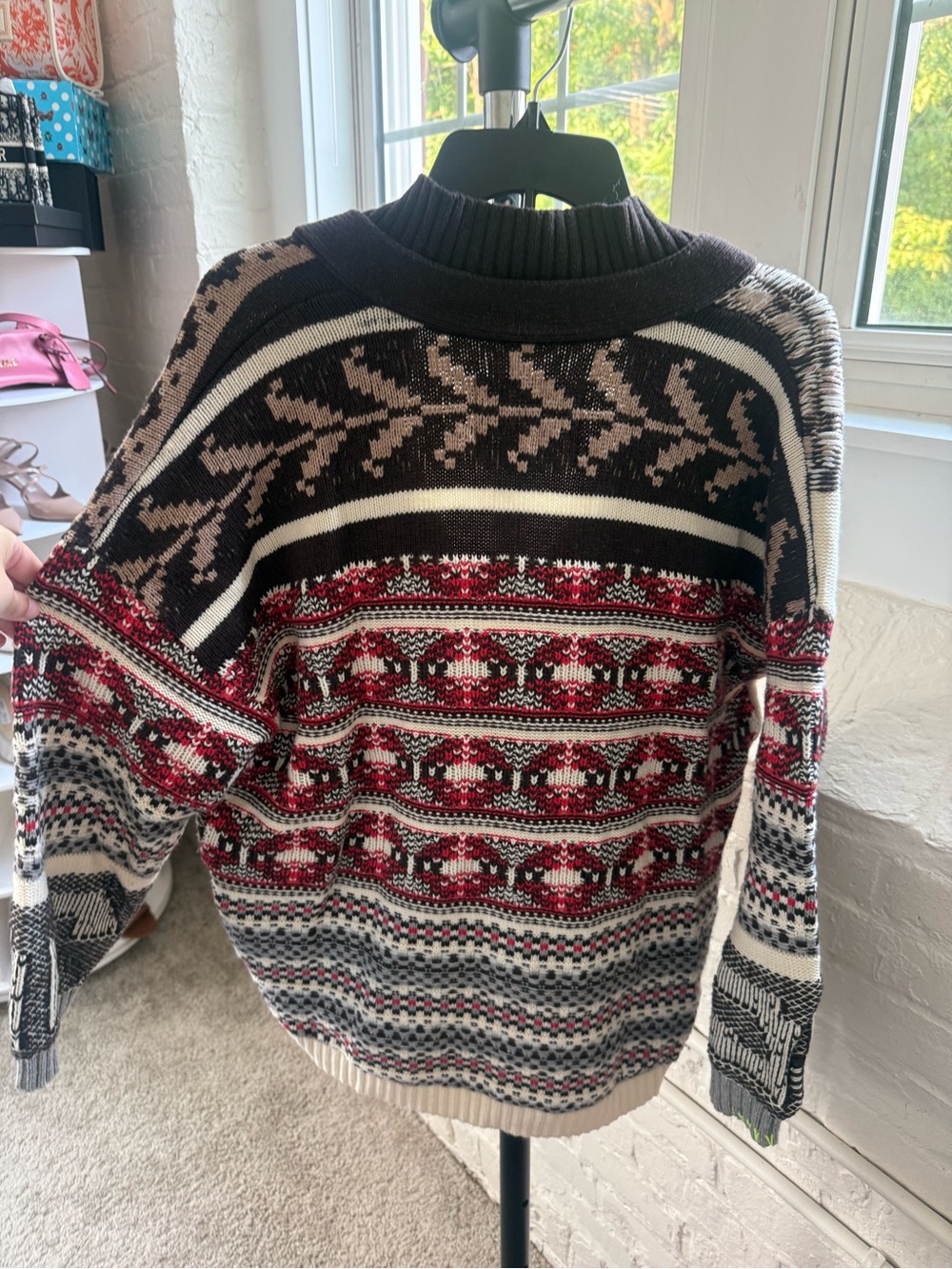 Anthropologie x Pilcro Patchwork Knit Cardigan - Picture 7 of 9